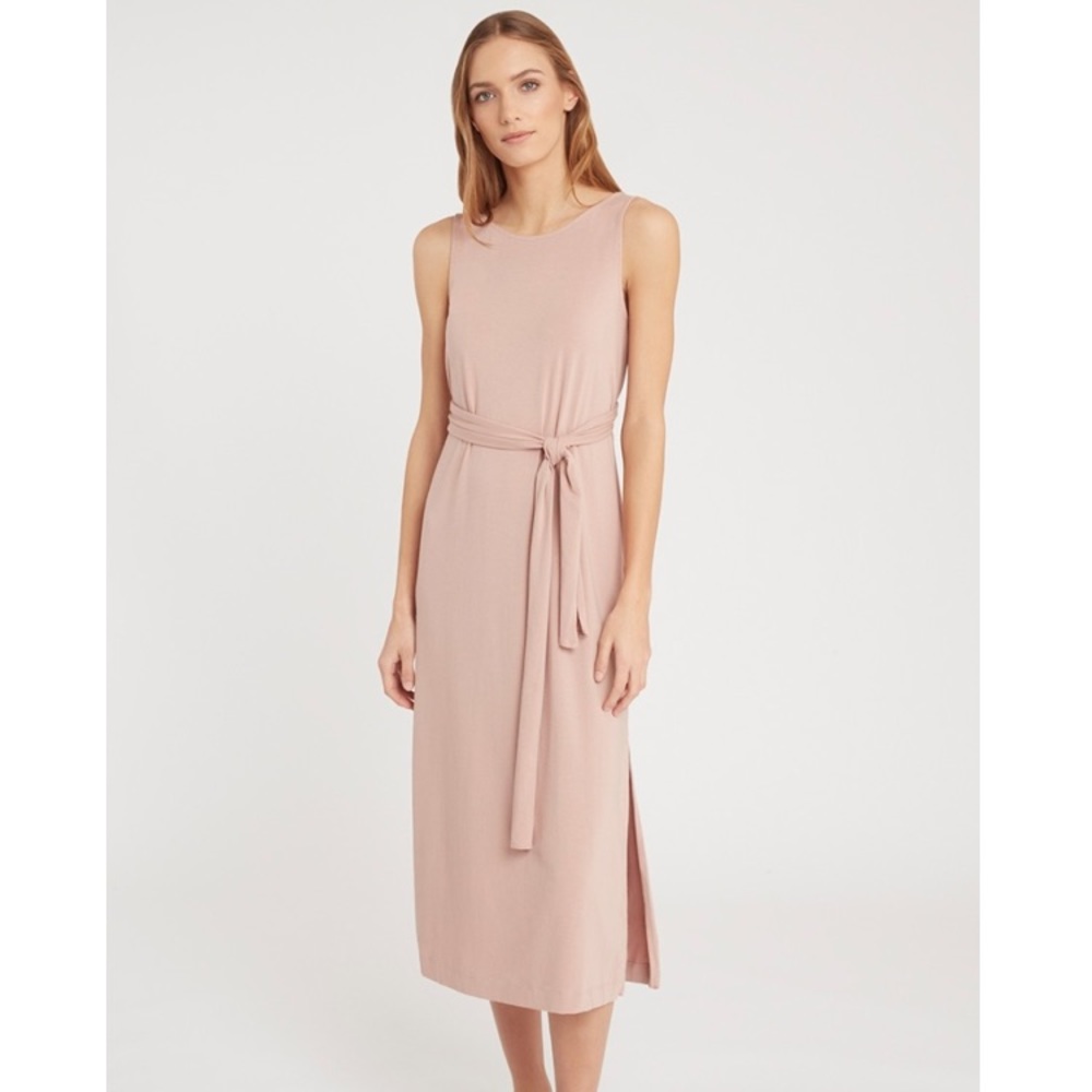 Cuyana Wrap Maxi Dress - Quartz